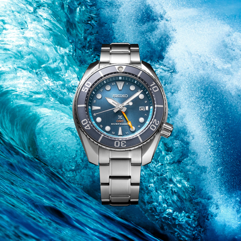 SEIKO SOLAR PROSPEX DIVER SUMO AQUA GMT SFK001J1 modern | HETA 1892 Sarajevo
