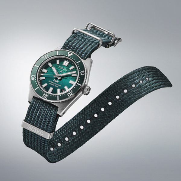 SEIKO PROSPEX 1965 HERITAGE DIVERS PADI SPECIAL EDITION IN GREEN SPB501 platno remen | HETA 1892 satovi i nakit Sarajevo
