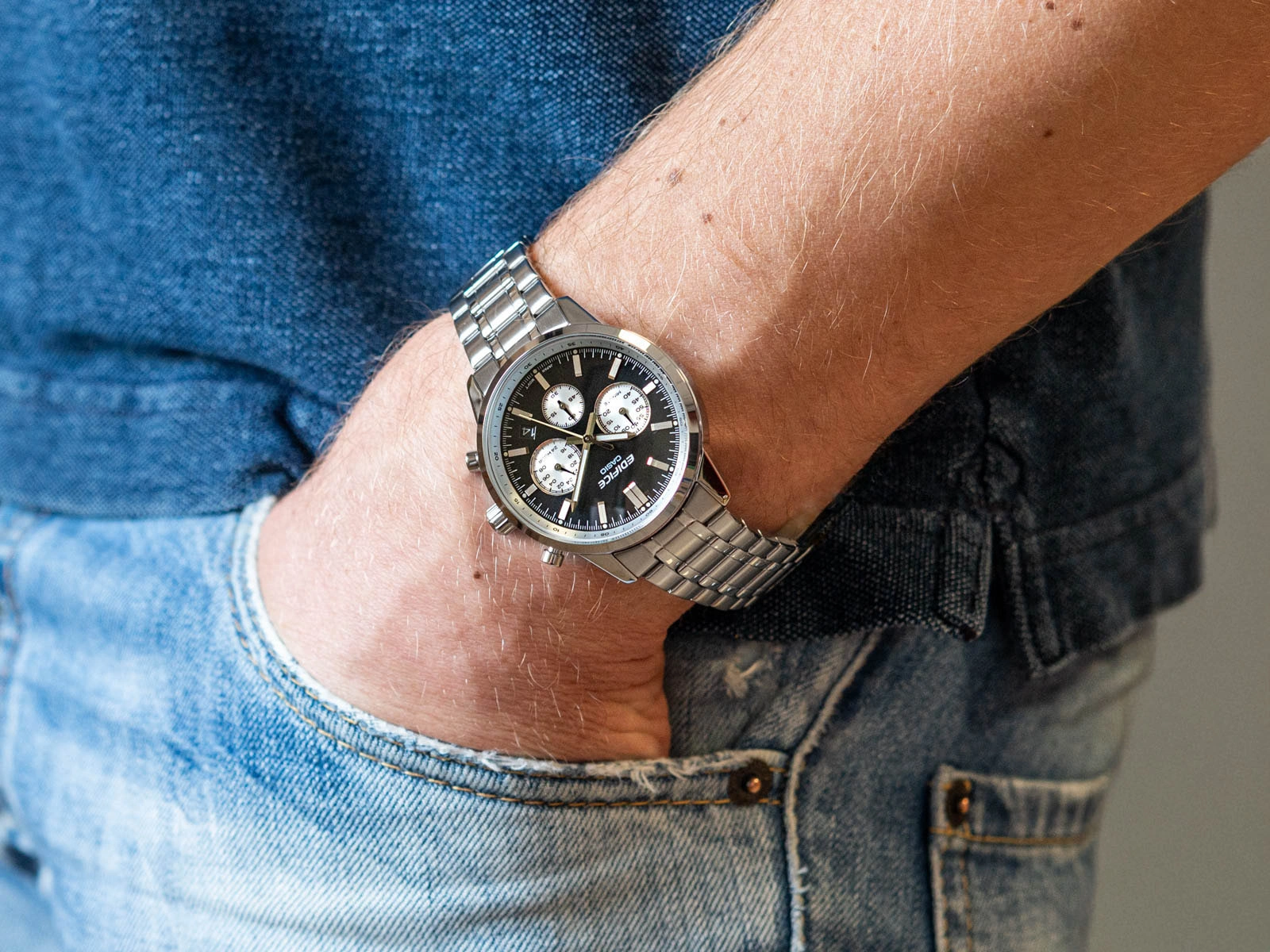 CASIO EDIFICE EFR-575D-1AEF MUŠKI SAT ruka | HETA 1892 satovi i nakit Sarajevo