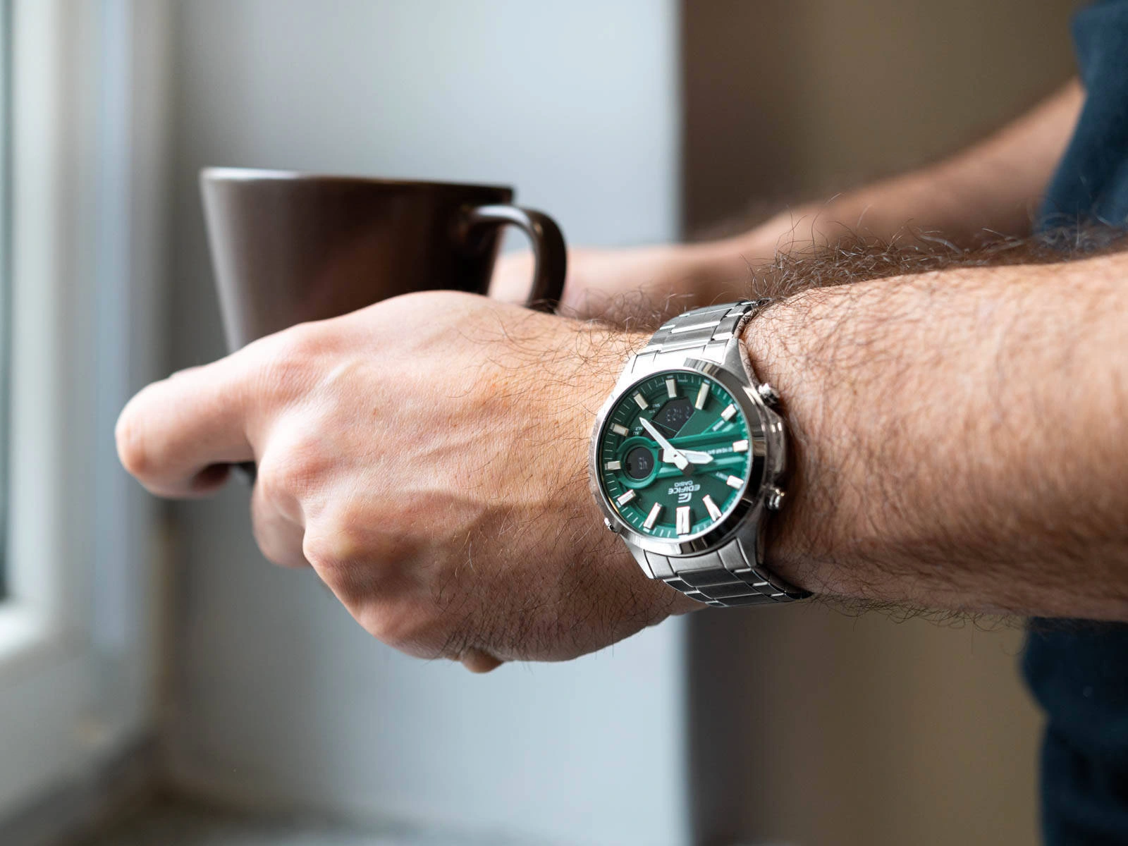 CASIO EDIFICE EFV-C120D-3AEF MUŠKI SAT ruka | HETA 1892 satovi i nakit Sarajevo