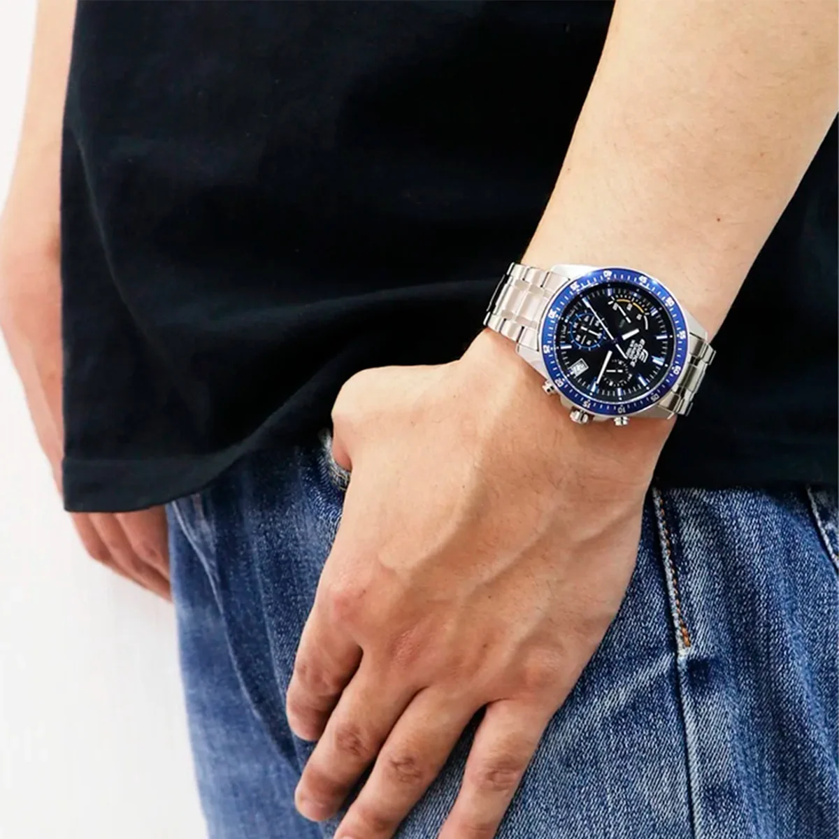 CASIO EDIFICE EFV-540D-1A2VUEF MUŠKI SAT ruka | HETA 1892 satovi i nakit Sarajevo