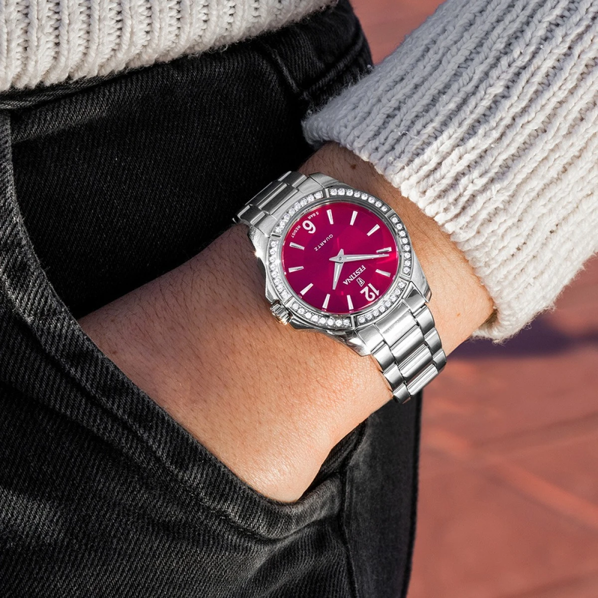 FESTINA BORDEAUX ŽENSKI SAT F20593-2 ruka | HETA 1892 satovi i nakit Sarajevo