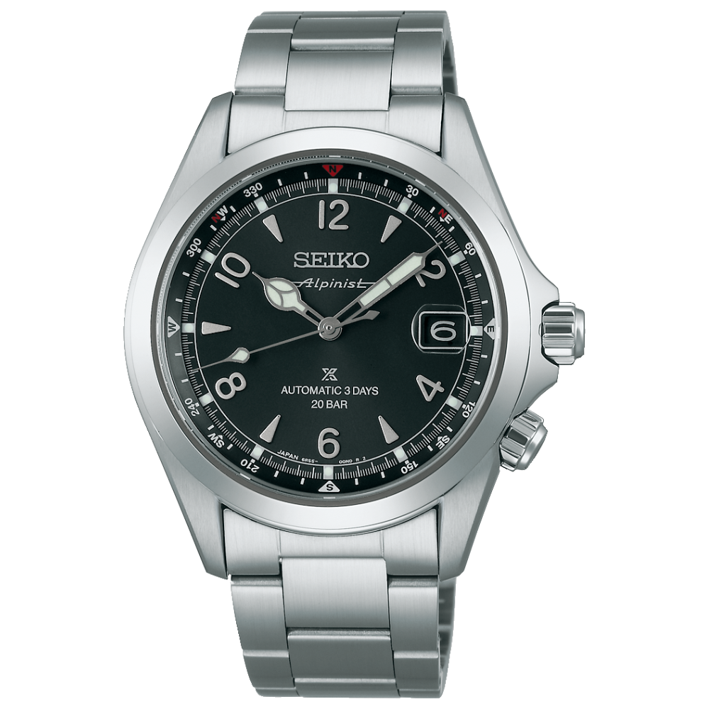 SEIKO PROSPEX ALPINIST IN SUMMIT BLACK SPB505J1 | HETA 1892 satovi i nakit Sarajevo