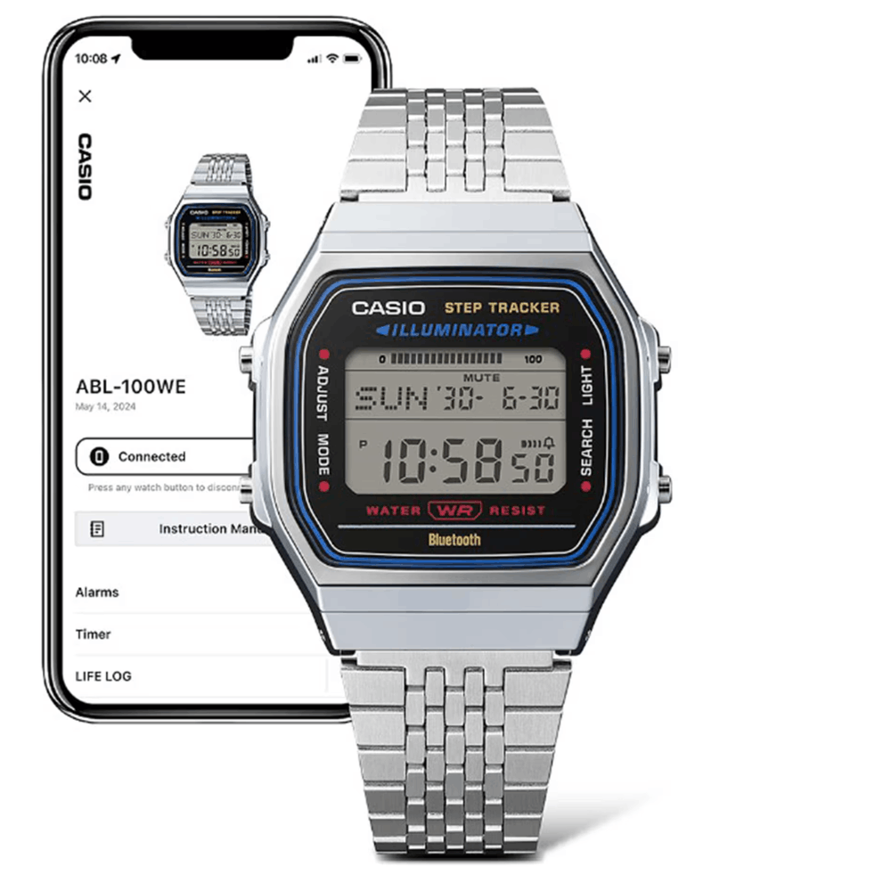 CASIO BLUETOOTH ABL-100WE-2AEF SAT – pogled 2