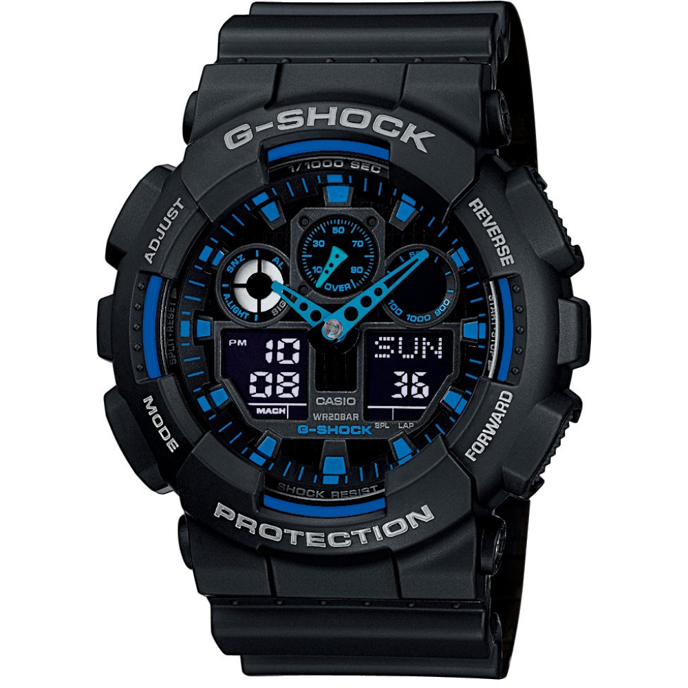 CASIO G-SHOCK GA-100-1A2ER MUŠKI SAT