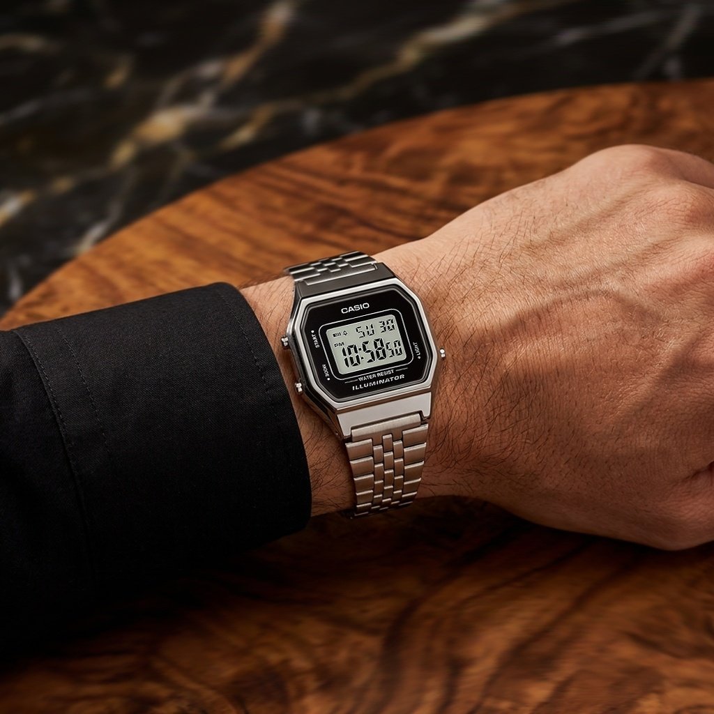 CASIO VINTAGE LA680WEA-1EF SAT – na ruci