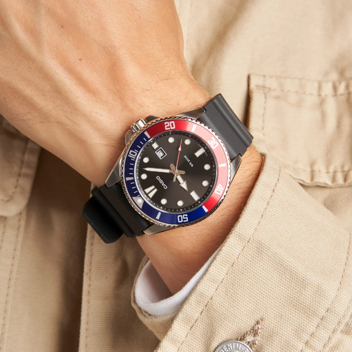 CASIO DURO MDV-107-1A3VEF MUŠKI SAT ruka | HETA 1892 satovi i nakit Sarajevo