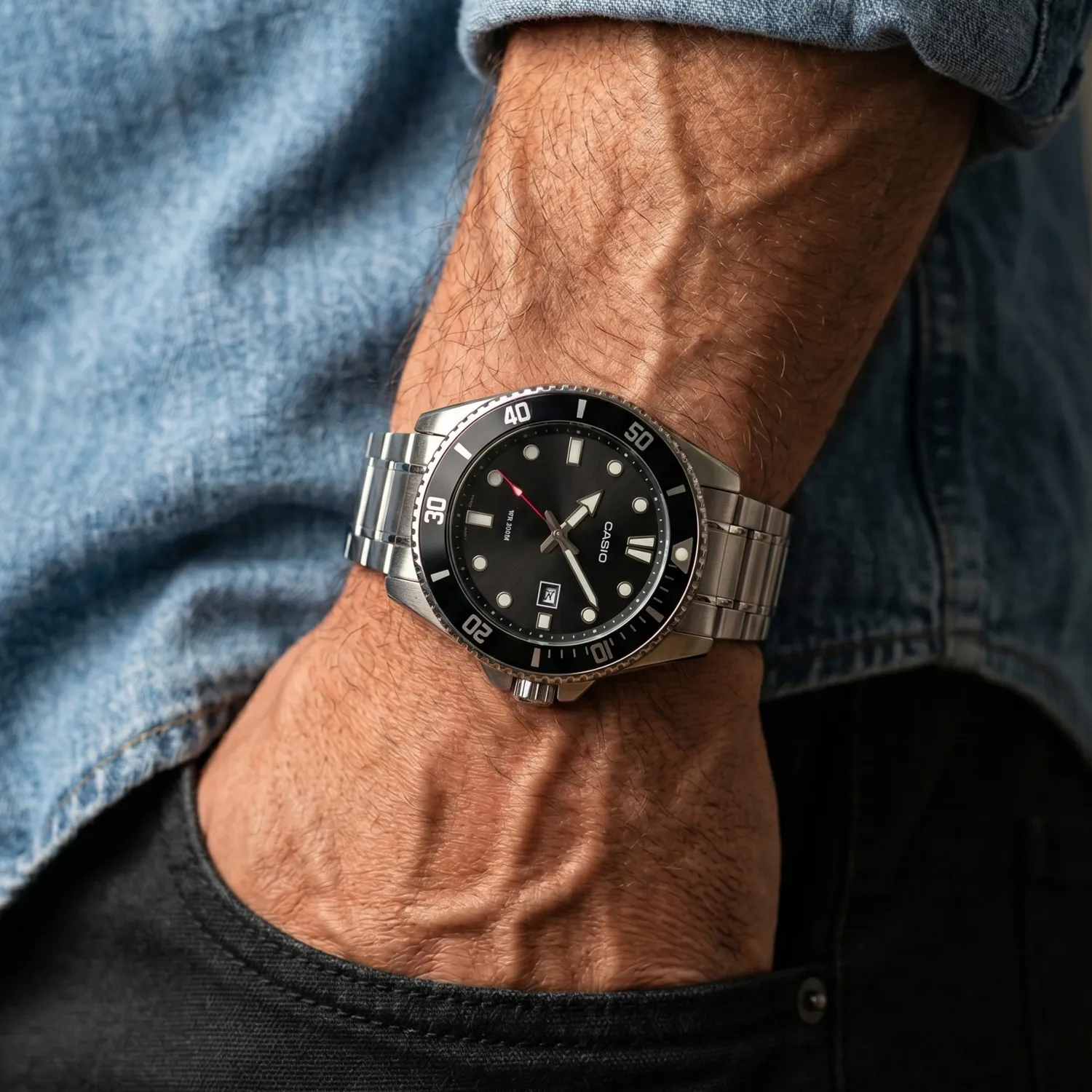 CASIO DURO MDV-107D-1A1VEF MUŠKI SAT ruka | HETA 1892 satovi i nakit Sarajevo