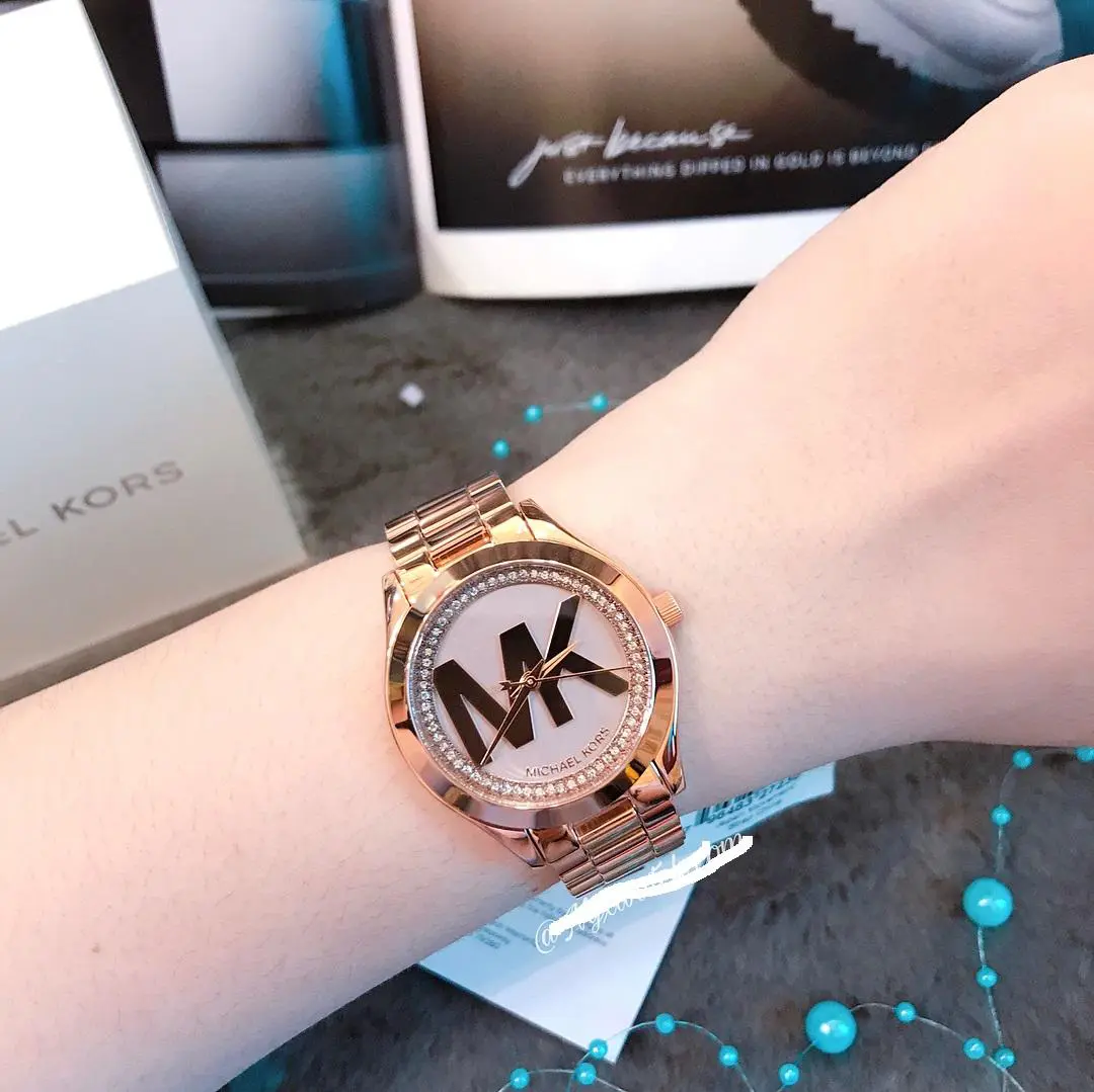 MICHAEL KORS MINI SLIM RUNWAY MK3549 ŽENSKI SAT – pogled 2