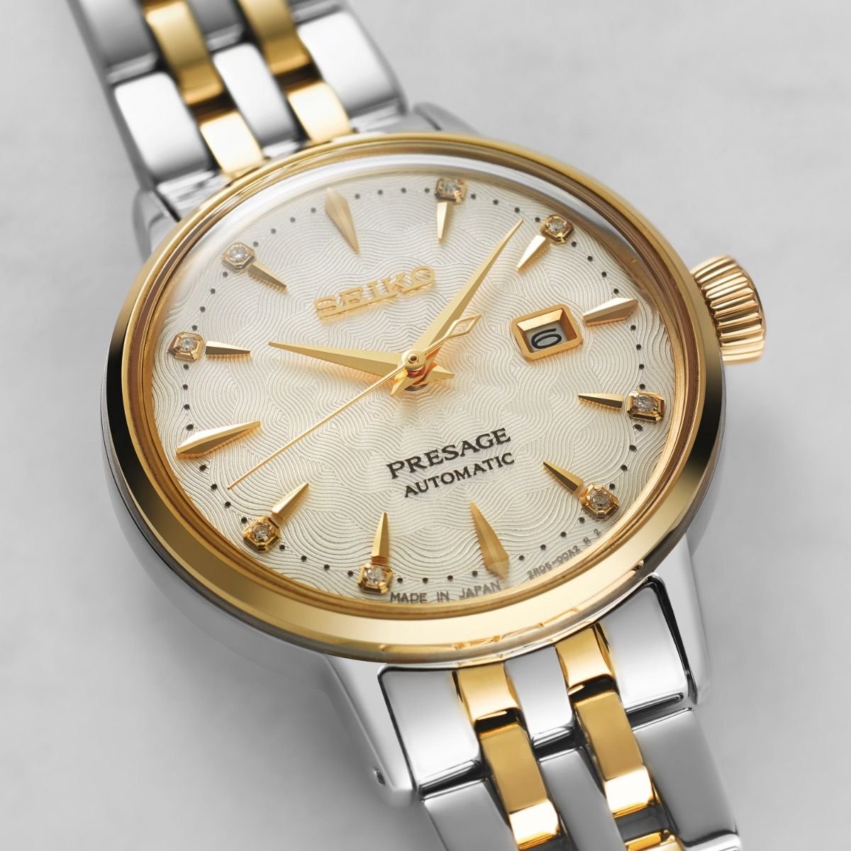 SEIKO PRESAGE White Lady Diamond Twist COCKTAIL TIME SRE010J1 modern | HETA 1892 satovi i nakit Sarajevo