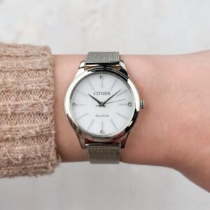 CITIZEN ŽENSKI SAT ECO-DRIVE EM1220-82A ruka | HETA 1892 satovi i nakit Sarajevo